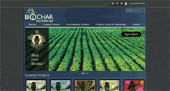 Desktop Screenshot of biocharsupreme.com
